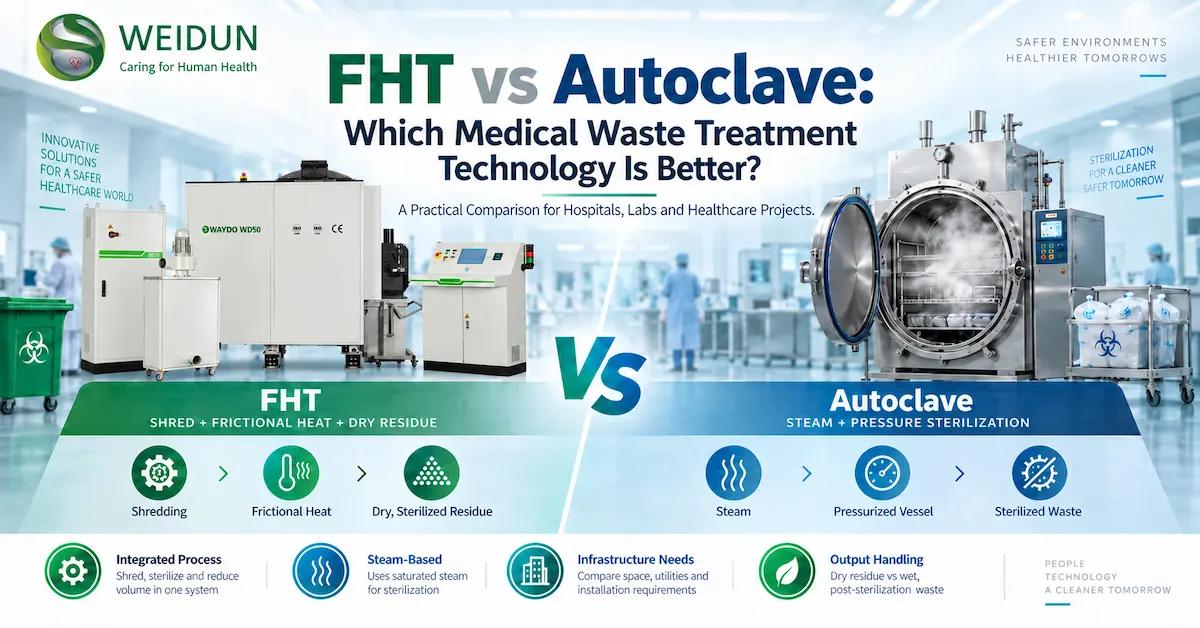 FHT vs Autoclave: Which Medical Waste Treatment Technology Is Better?